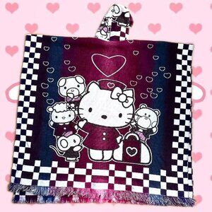 Hello Kitty Sanrio Poncho Alpaca Blend